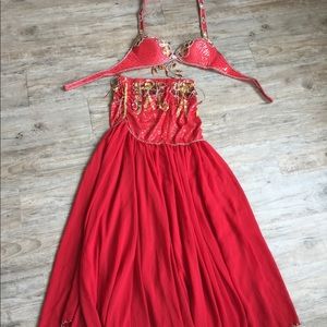 Professional bellydance costume